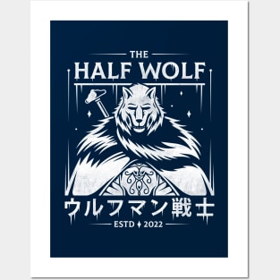 Half Wolf Knight Posters and Art